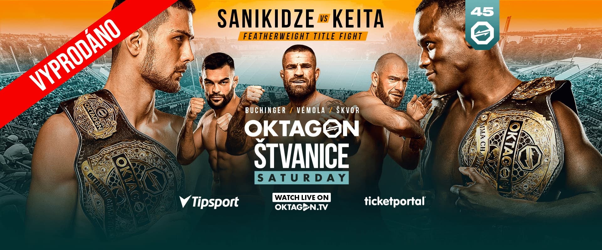 OKTAGON 45: Sanikidze vs. Keita