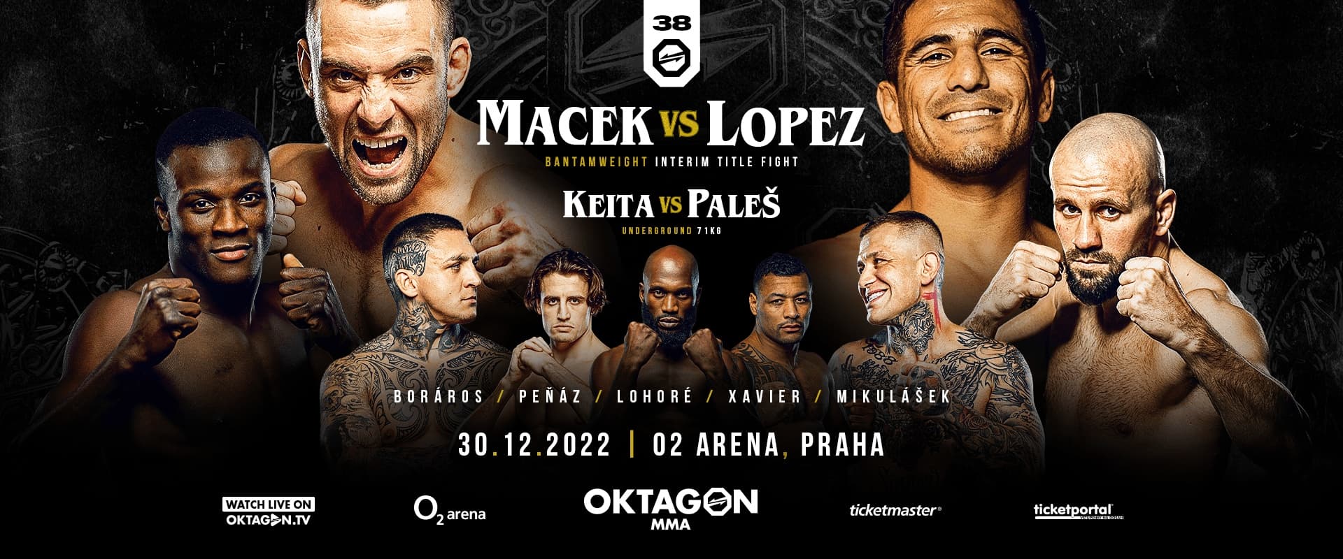 OKTAGON 38: Macek vs. Lopez