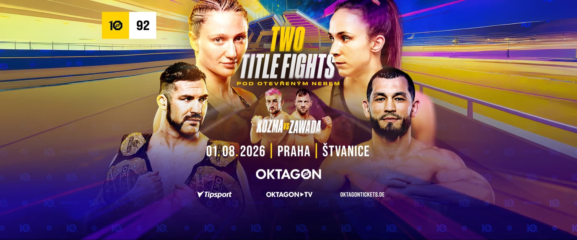 OKTAGON 92: SZABOVÁ VS. PUDILOVÁ