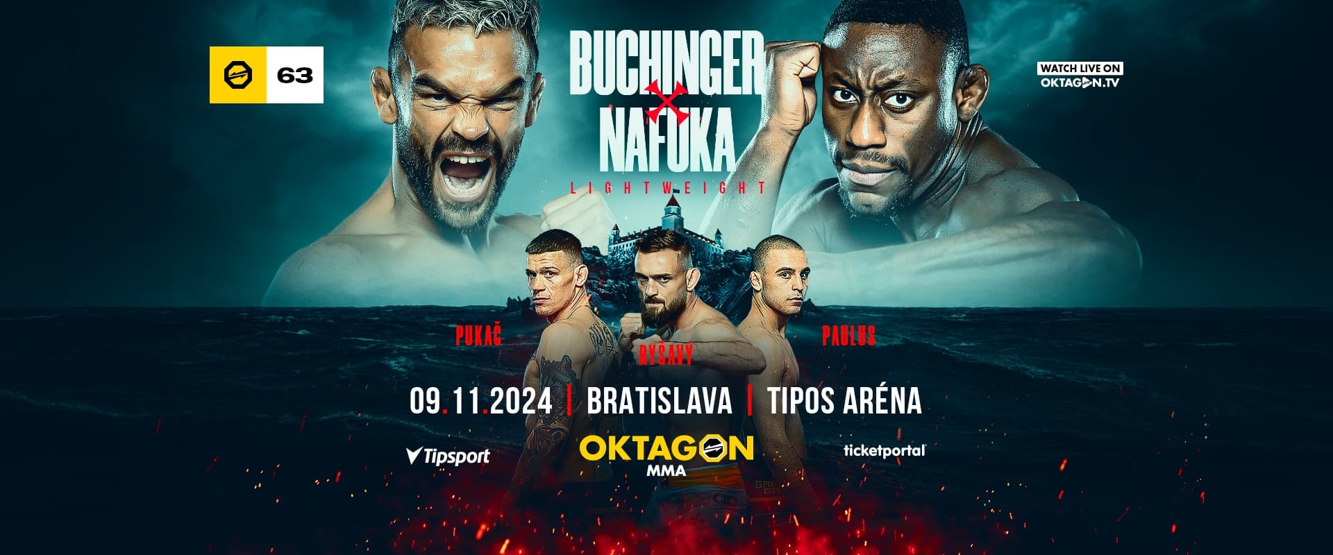 OKTAGON 63: BUCHINGER vs. NAFUKA