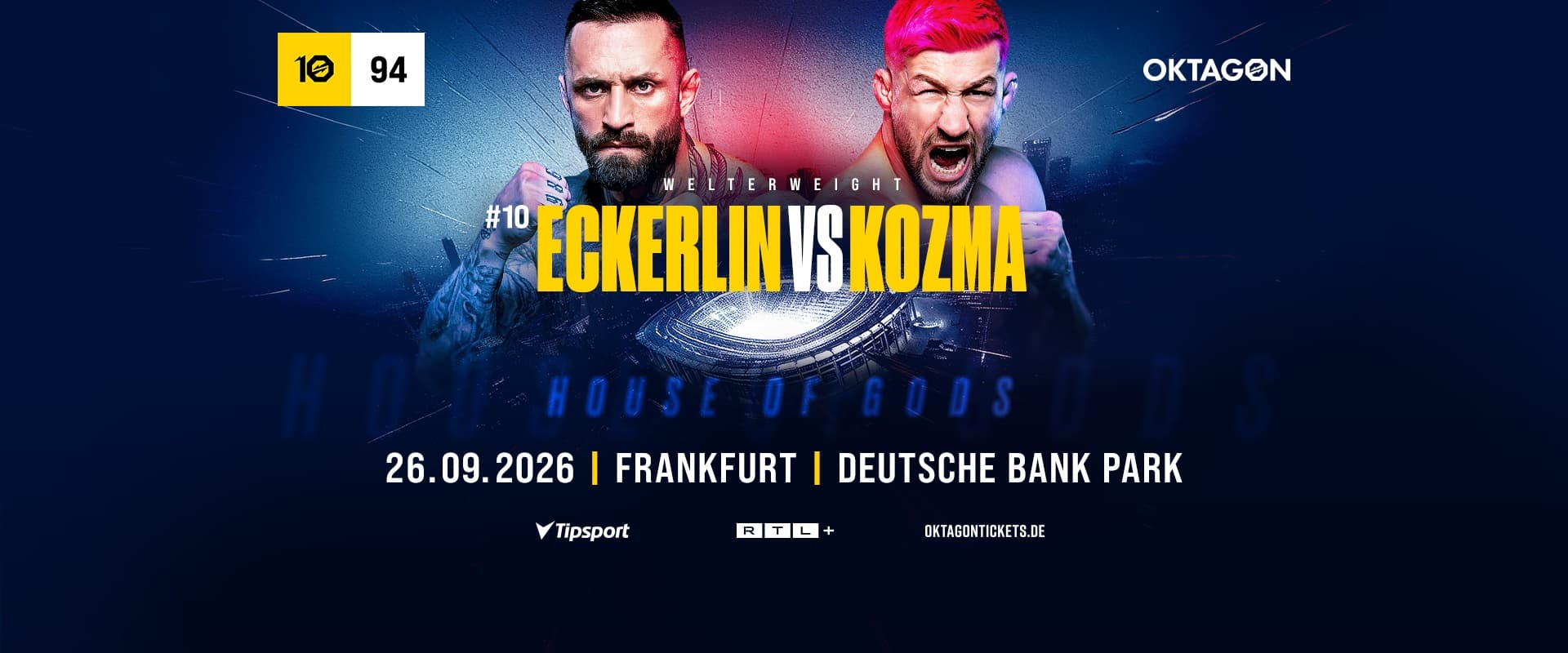 OKTAGON 94: ECKERLIN VS. KOZMA