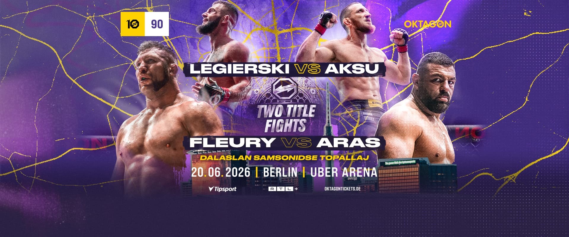 OKTAGON 90: FLEURY VS. ARAS