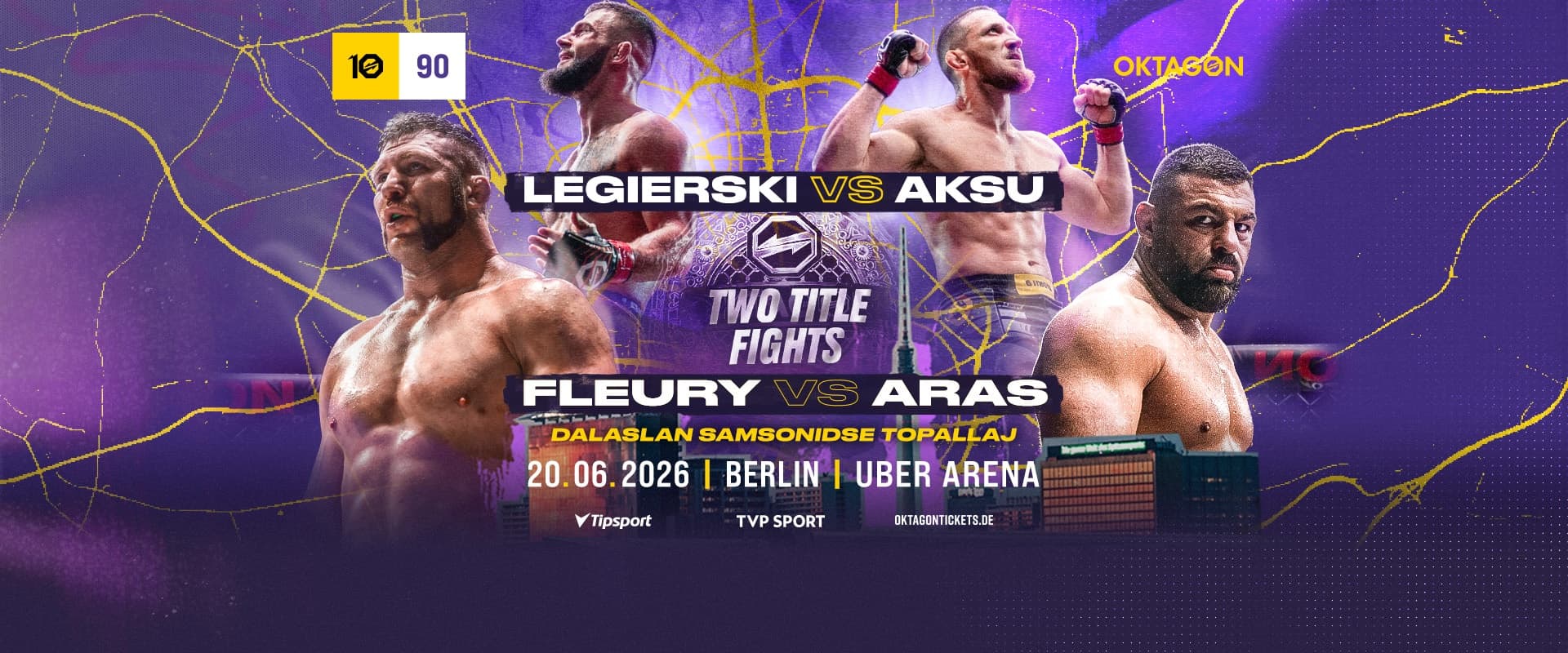 OKTAGON 90: FLEURY VS. ARAS
