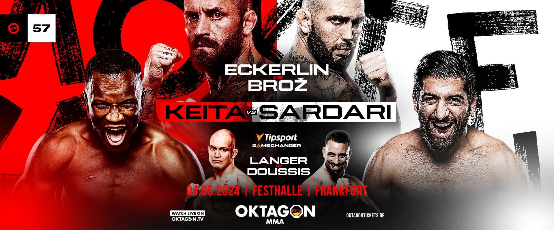 OKTAGON 57: ECKERLIN VS. BROŽ