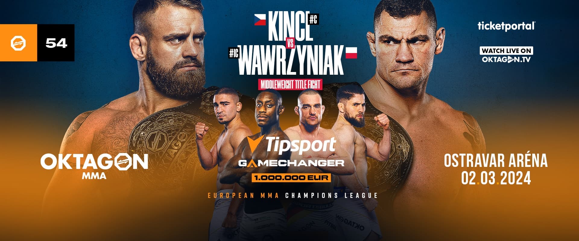 OKTAGON 54: KINCL vs. WAWRZYNIAK