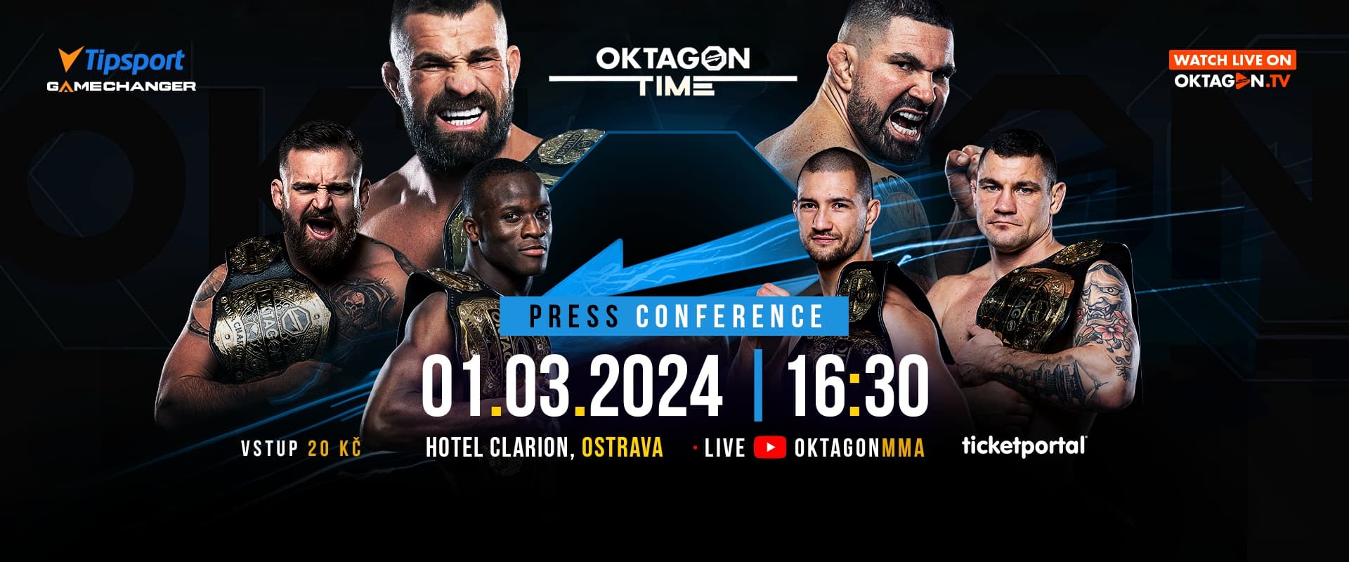 OKTAGON TIME and the OKTAGON 54 public weigh-ins