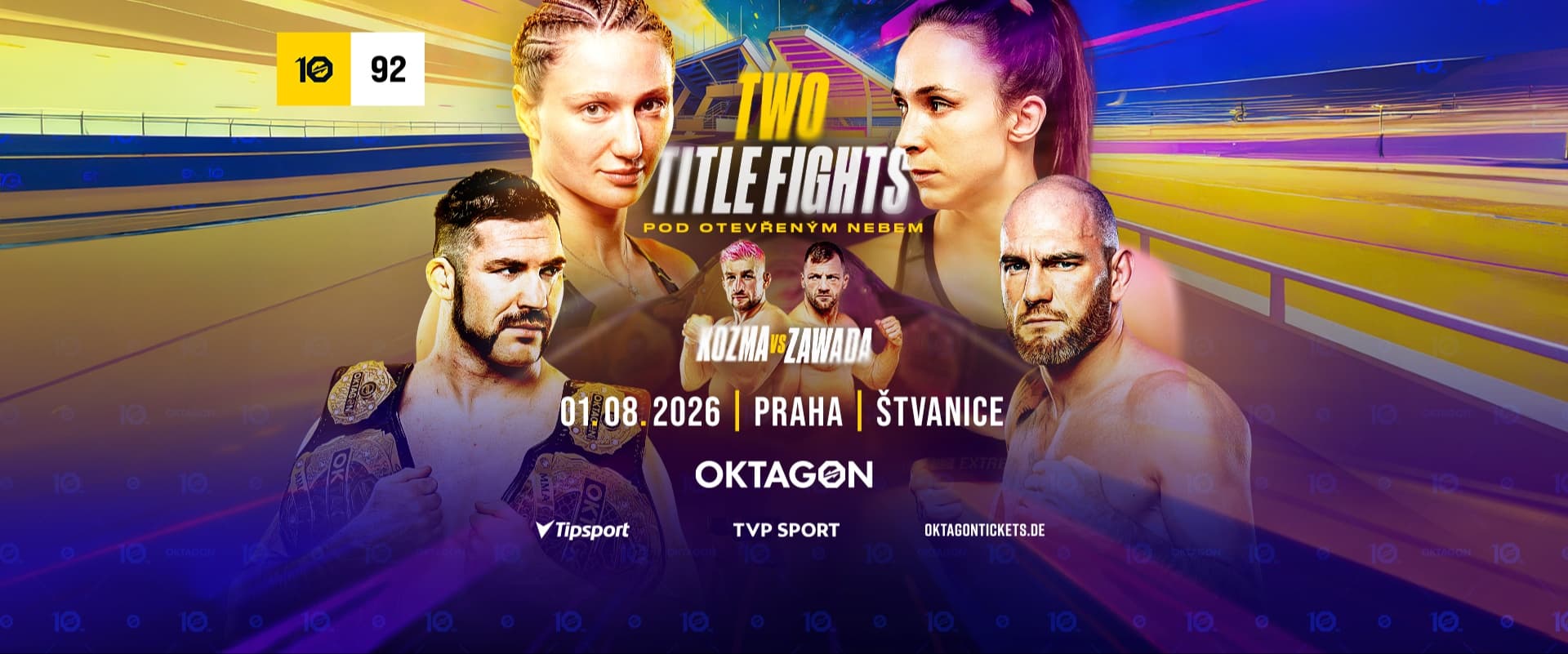 OKTAGON 92: SZABOVÁ VS. PUDILOVÁ