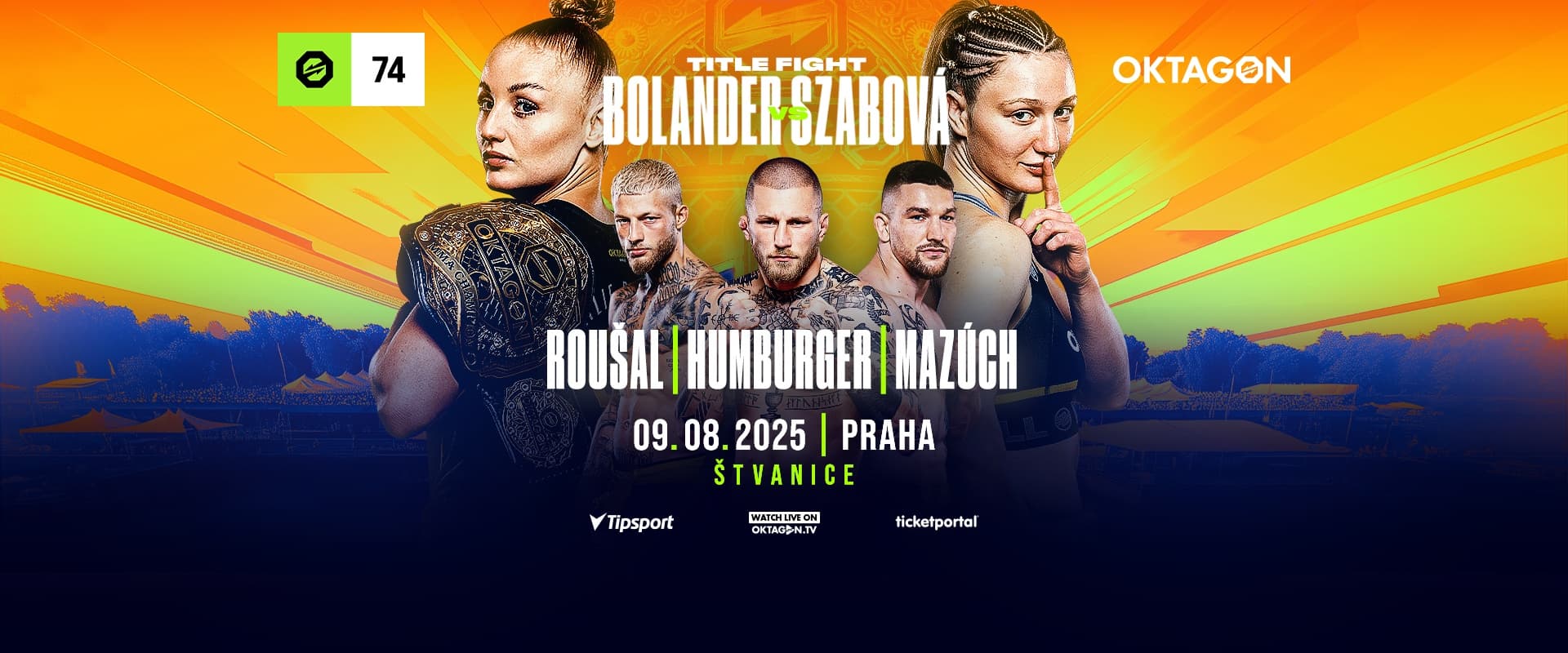 OKTAGON 74: BOLANDER VS. SZABOVÁ