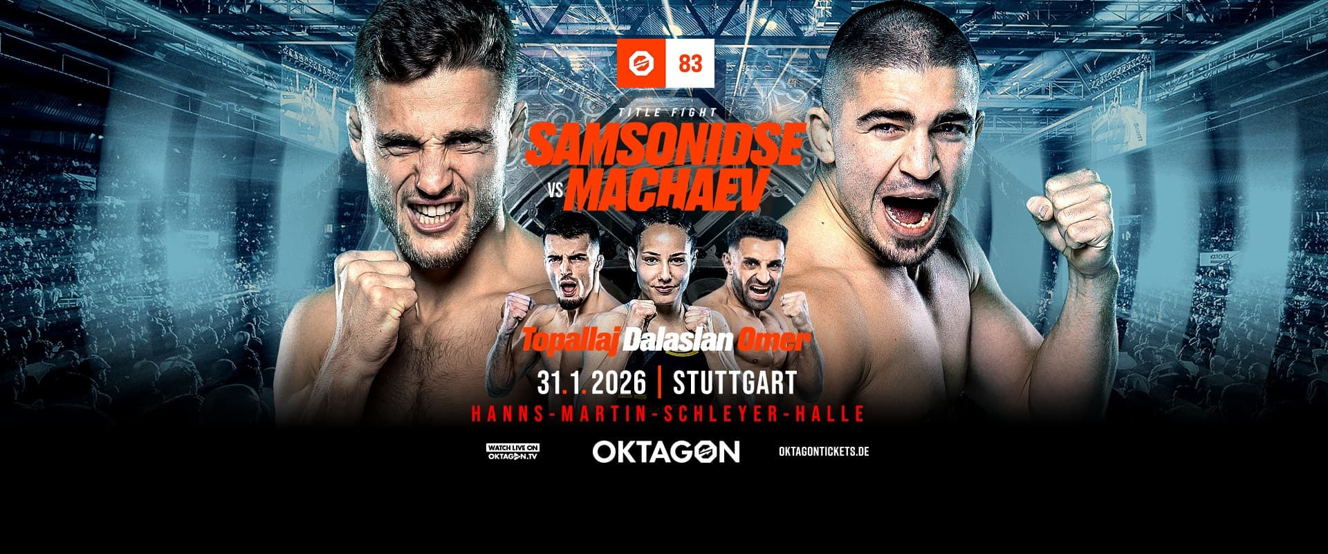 OKTAGON 83: SAMSONIDSE vs. MACHAEV