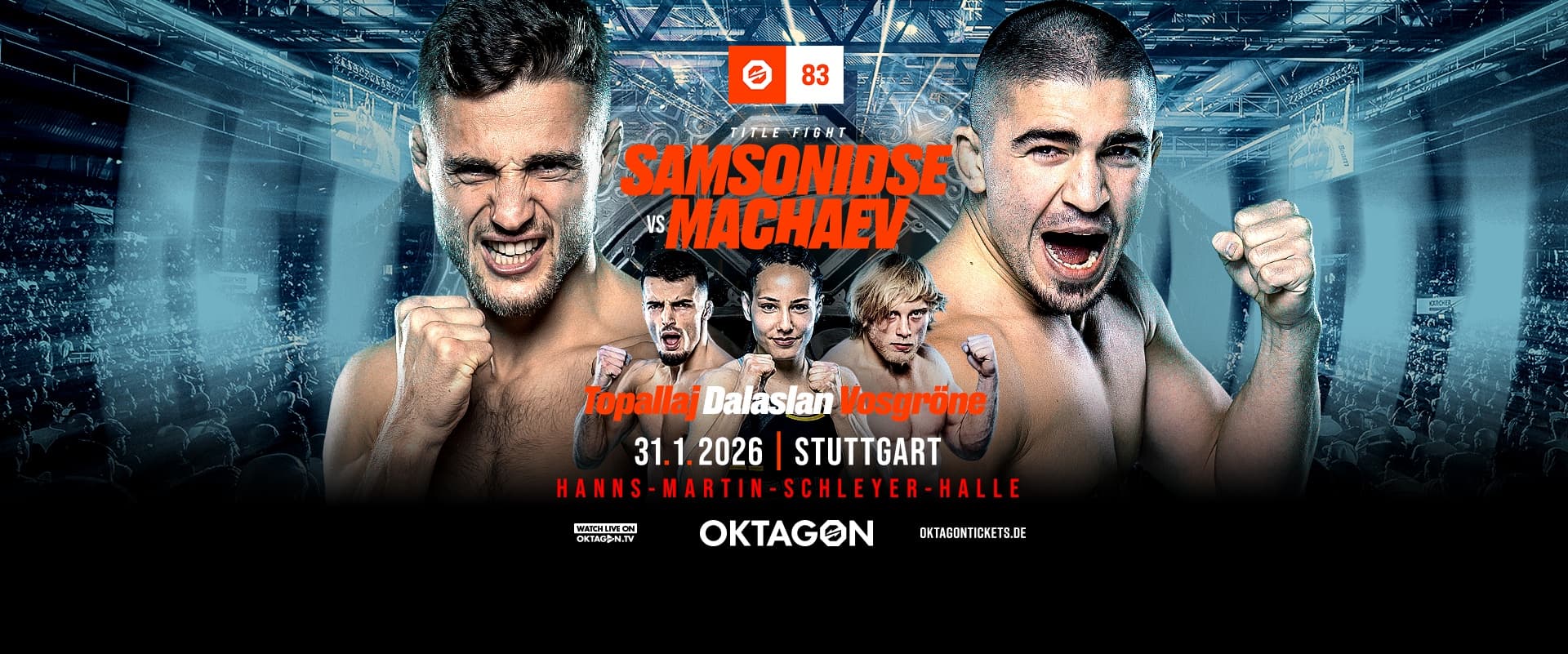 OKTAGON 83: SAMSONIDSE vs. MACHAEV