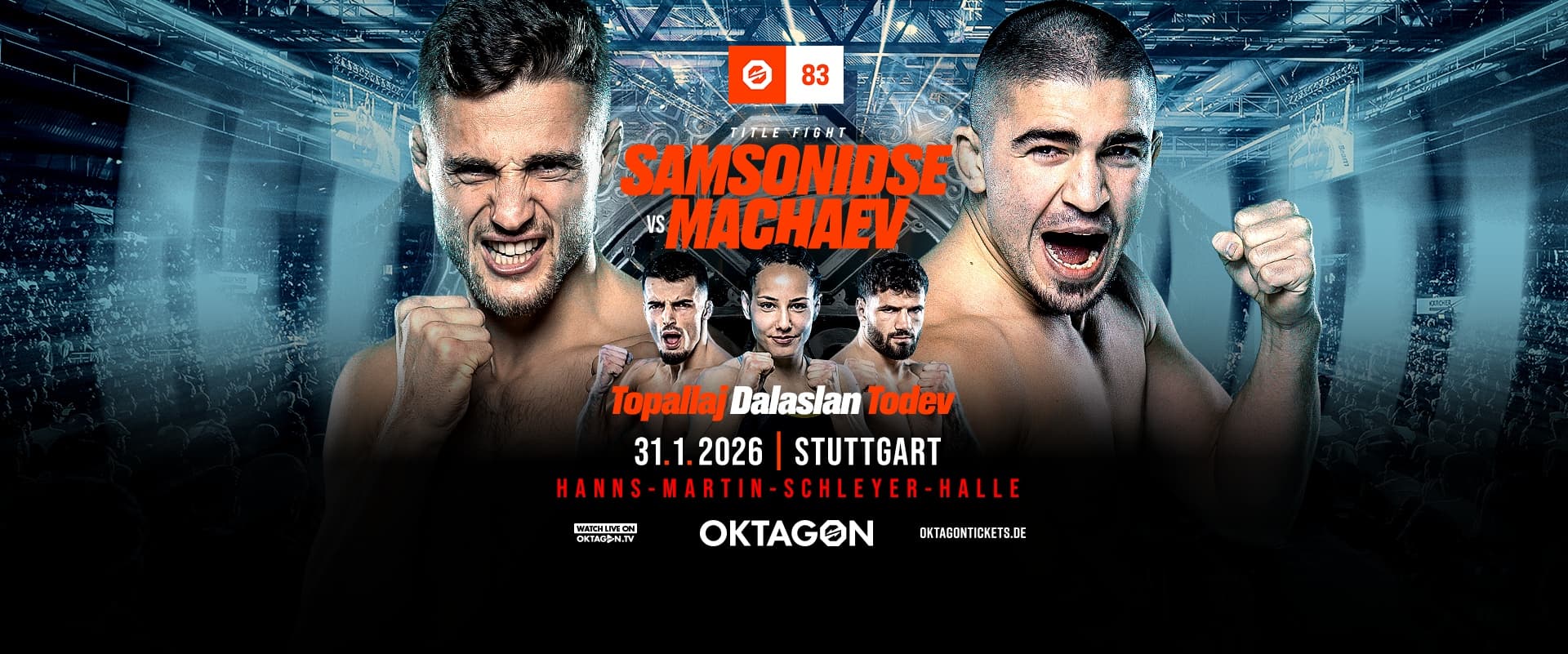 OKTAGON 83: SAMSONIDSE vs. MACHAEV