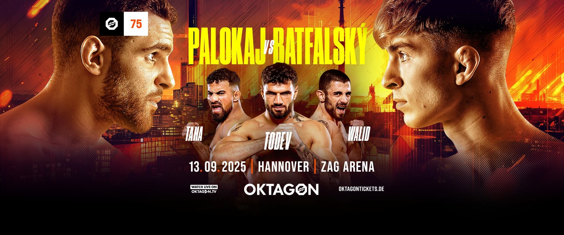 OKTAGON 75: Palokaj vs. Batfalský