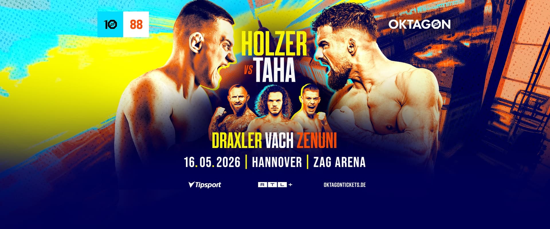 OKTAGON 88: HOLZER VS. TAHA
