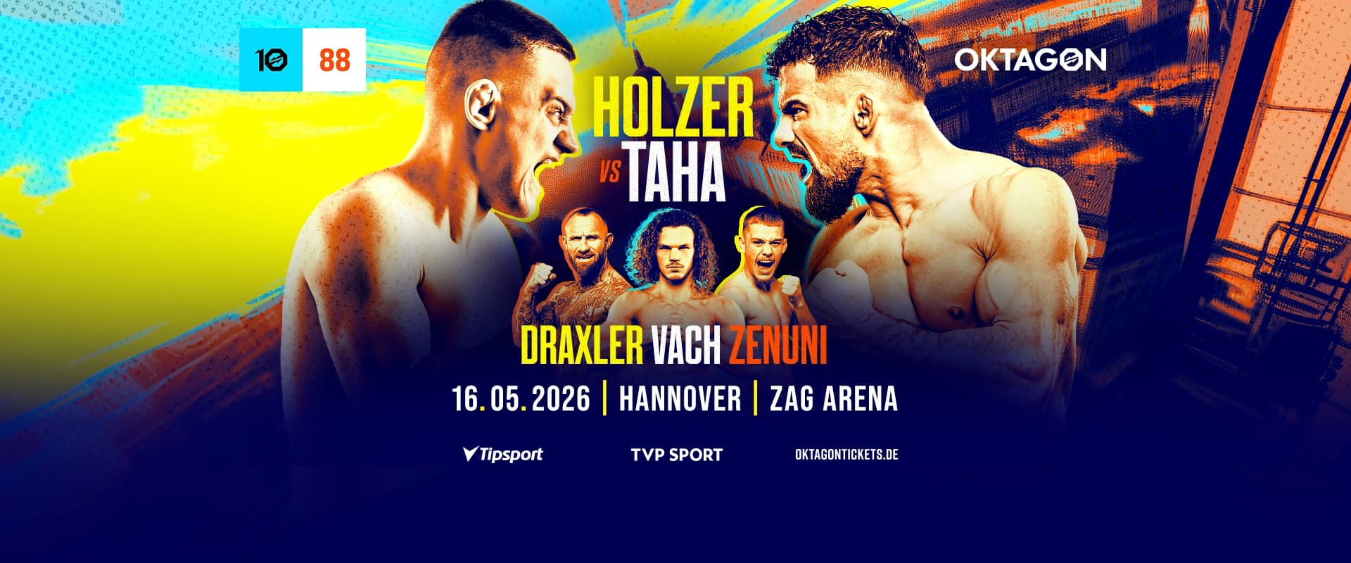 OKTAGON 88: HOLZER VS. TAHA