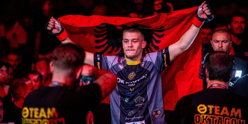 STUDENT BY DAY, FIGHTER BY NIGHT: YOUNG TALENT ALTIN ZENUNI HEADS TO OKTAGON 78